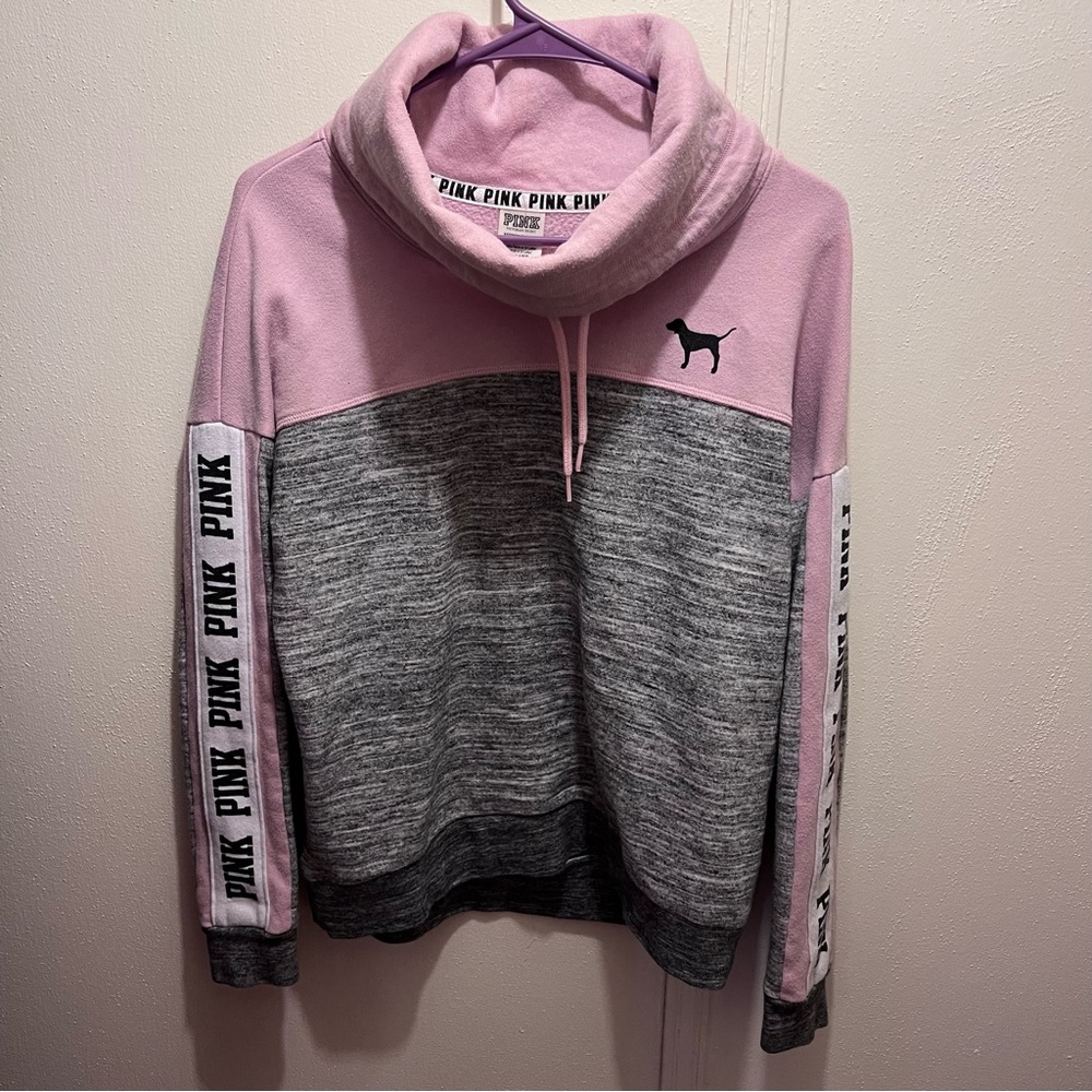 VS Pink Cowl Neck Sweater
